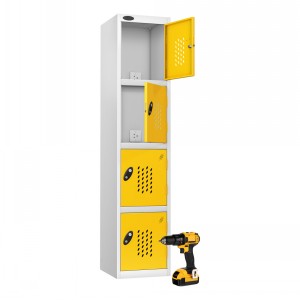 Probe Power Tool Charging Locker 4 Compartment